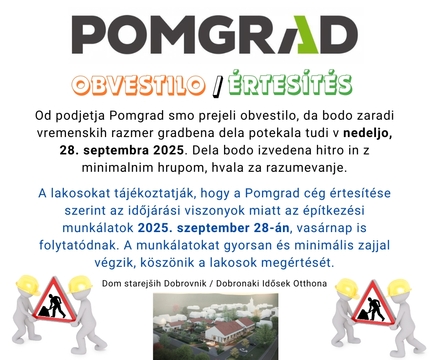 obvestilo ertesites pomgrad dom starejsih